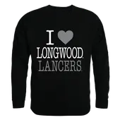 W Republic I Love Crewneck Sweatshirt Longwood Lancers 552-330