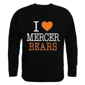 W Republic I Love Crewneck Sweatshirt Mercer Bears 552-340