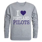 W Republic I Love Crewneck Sweatshirt Portland Pilots 552-363