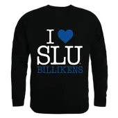 W Republic I Love Crewneck Sweatshirt St Louis Billikens 552-428