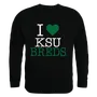 W Republic I Love Crewneck Sweatshirt Kentucky State University Thorobreds 552-432