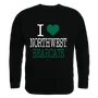 W Republic I Love Crewneck Sweatshirt Northwest Missouri State Bearcats 552-440