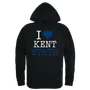 W Republic I Love Hoodie Kent State Golden Flashes 553-128