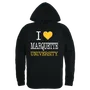 W Republic I Love Hoodie Marquette Golden Eagles 553-130