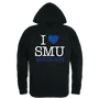 W Republic I Love Hoodie Southern Methodist Mustangs 553-150