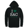 W Republic I Love Hoodie Sacramento State Hornets 553-231