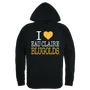 W Republic I Love Hoodie Wisconsin Eau Claire Blugolds 553-409