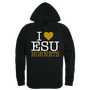 W Republic I Love Hoodie Emporia State University Hornets 553-423