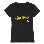 W Republic Women's Script Tee Shirt Appalachian State Mountaineers 555-104