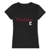 W Republic Women's Script Tee Shirt Charleston Cougars 555-115