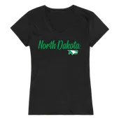 W Republic Women's Script Tee Shirt University Of North Dakota 555-141