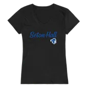 W Republic Women's Script Tee Shirt Seton Hall Pirates 555-147