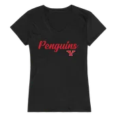 W Republic Women's Script Tee Shirt Youngstown State Penguins 555-159