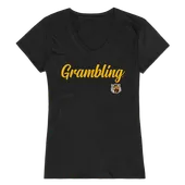 W Republic Women's Script Tee Shirt Grambling State Tigers 555-170