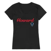W Republic Women's Script Tee Shirt Howard Bison 555-171