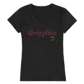 W Republic Women's Script Tee Shirt Montana Grizzlies 555-191