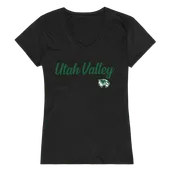W Republic Women's Script Tee Shirt Utah Valley University Wolverines 555-210