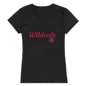 W Republic Women's Script Tee Shirt Central Washington Wildcats 555-213