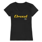 W Republic Women's Script Tee Shirt Drexel University Dragons 555-215