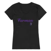 W Republic Women's Script Tee Shirt Furman University 555-220