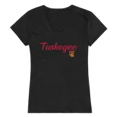 W Republic Women's Script Tee Shirt Tuskegee Golden Tigers 555-240