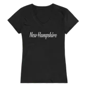 W Republic Women's Script Tee Shirt New Hampshire Wildcats 555-243