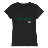 W Republic Women's Script Tee Shirt University Of Alaska Anchorage Seawolves 555-259