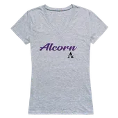 W Republic Women's Script Tee Shirt Alcorn State Bravehawks 555-261