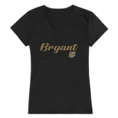 W Republic Women's Script Tee Shirt Bryant University Bulldogs 555-272