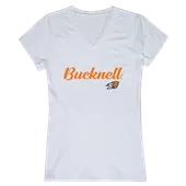 W Republic Women's Script Tee Shirt Bucknell University Bisons 555-273