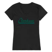 W Republic Women's Script Tee Shirt Clarkson Golden Knights 555-281