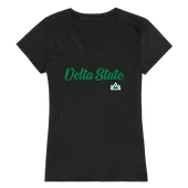 W Republic Women's Script Tee Shirt Delta State University Statesmen 555-289