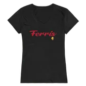 W Republic Women's Script Tee Shirt Ferris State Bulldogs 555-301