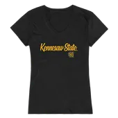 W Republic Women's Script Tee Shirt Kennesaw State Owls 555-320