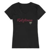 W Republic Women's Script Tee Shirt Kutztown Golden Bears 555-321