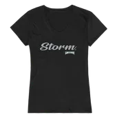 W Republic Women's Script Tee Shirt Lake Erie Storm 555-324