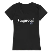 W Republic Women's Script Tee Shirt Longwood Lancers 555-330