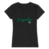 W Republic Women's Script Tee Shirt Loyola Maryland Greyhounds 555-332