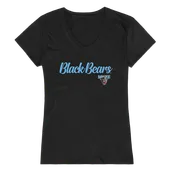 W Republic Women's Script Tee Shirt Maine Black Bears 555-334