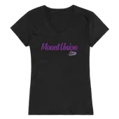 W Republic Women's Script Tee Shirt Mount Union Raiders 555-348