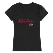 W Republic Women's Script Tee Shirt Rider University Broncos 555-368