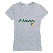 W Republic Women's Script Tee Shirt San Francisco Dons 555-377