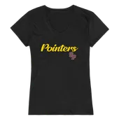 W Republic Women's Script Tee Shirt Wisconsin Stevens Point Pointers 555-412