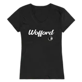 W Republic Women's Script Tee Shirt Wofford Terriers 555-415