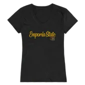 W Republic Women's Script Tee Shirt Emporia State University Hornets 555-423