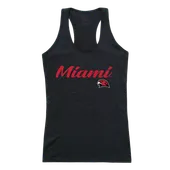 W Republic Women's Script Tank Shirt Miami Of Ohio Redhawks 557-131