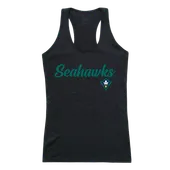 W Republic Women's Script Tank Shirt North Carolina Wilmington Seahawks 557-139