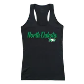 W Republic Women's Script Tank Shirt University Of North Dakota 557-141