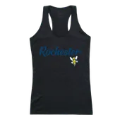 W Republic Women's Script Tank Shirt University Of Rochester Yellowjackets 557-146