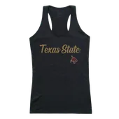 W Republic Women's Script Tank Shirt Texas State Bobcats 557-181